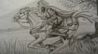 Картинка по теме - как рисовать всадника