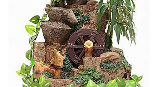 Картинка по теме - как сделать домашний водопад