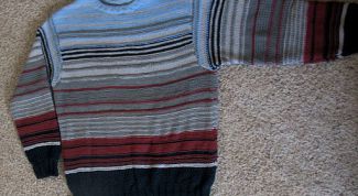 Картинка по теме - как вытянуть свитер