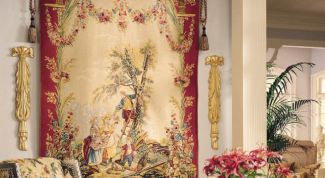 Картинка по теме - как повесить гобелен