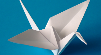 Картинка по теме - как сложить журавля из бумаги