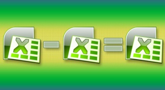 Картинка по теме - как в excel вычитать