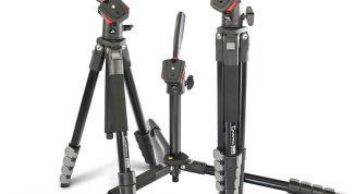 Качественный алюминиевый штатив Giottos DT825 для компактных видеокамер и легких зеркалок