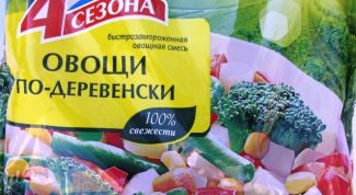 Замороженная смесь &laquo;Овощи по-деревенски&raquo; от компании &laquo;4 сезона&raquo;