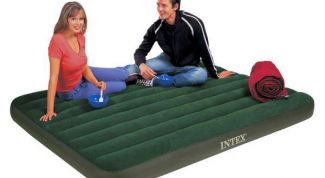 Надувной матрас для дачи