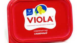 Плавленый сыр Виола от компании Valio