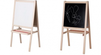Детская доска - мольберт для рисования икеа.