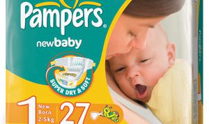 С подгузниками "Памперс" с рождения