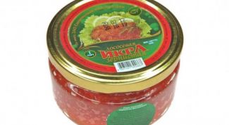 Отличная лососевая икра