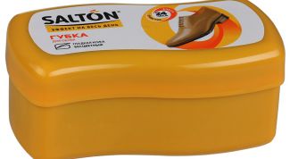 Отличная губка для естественного блеска обуви