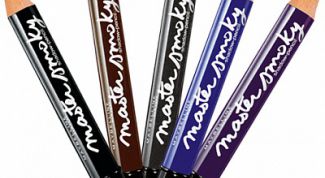 Тени-карандаш с бархатистым эффектом