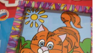 Фреска из песка, очень интересное занятие для детей дошкольного возраста. 