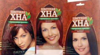 Цветная хна, не содержащая хны
