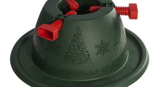 Надежное крепление для елки