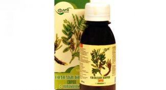 Растительный сироп от кашля