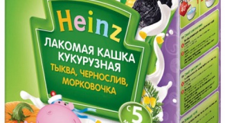 Лакомая кукурузная каша Heinz