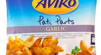 Картошка со вкусом чеснока