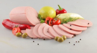 Вареная колбаска высшего сорта