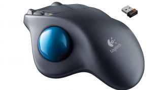 Беспроводной трекбол Logitech для комфортной работы