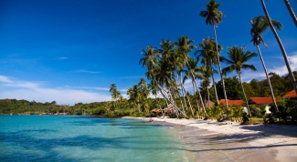 Кокосовые пальмы, белоснежный песок, ласковое море 