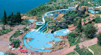 Аквапарк на побережье Анталии