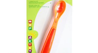 Термочувствительная ложечка для кормлентя