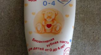 Качественная первая зубная паста