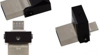 Флешка 16Gb Kingston DataTraveler microDuo 3.0