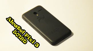 Отличный бюджетный смартфон Alcatel Pixi 5019D