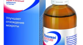 Лазолван раствор - отличное средство для откашливания