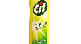 Чистящее средство с резким едким запахом