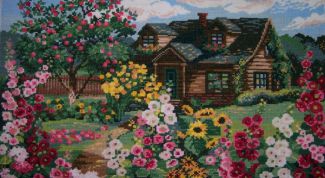Набор для вышивания крестом &laquo;Цветущий сад&raquo;
