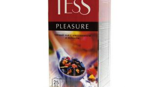 Черный чай с яблоком