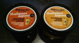 Серия натуральных шампуней и бальзамов с очень аппетитным ароматом 