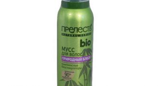 Хорошая фиксация объёма и локонов без склеивания