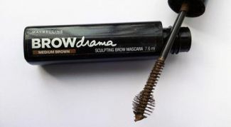 Идеальные брови за 5 секунд с тушью для бровей Maybelline Brow Drama