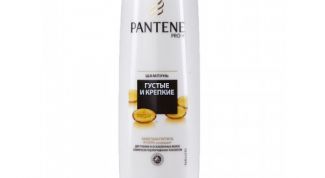Шампунь Pantene Pro-V &laquo;Густые и крепкие&raquo;: экстремальное очищение и сила
