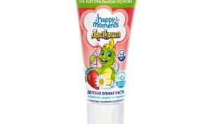 Детская зубная паста на натуральной основе