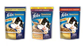 Корм для кошек Felix