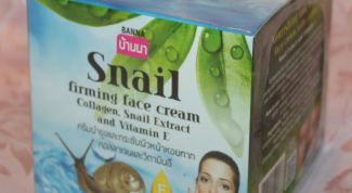 Крем из Тайланда с улиточным муцином BANNA SNAIL FIRMING FACE CREAM