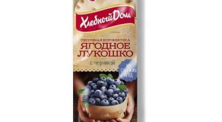 Лукошко с черникой