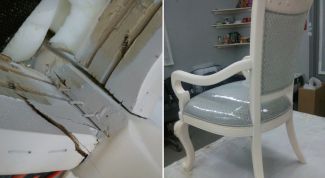 Помогли с реставрацией стула