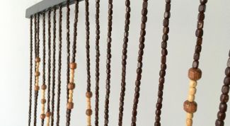 Деревянные шторы в дверной проем с Алиэкспресс