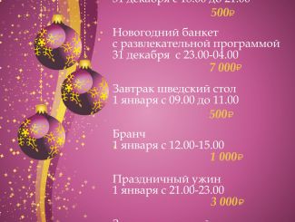 Новый год на Южном Урале, успейте забронировать!