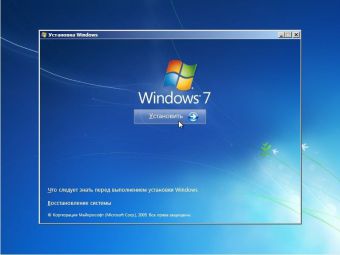 Как установить Windows с привода DVD