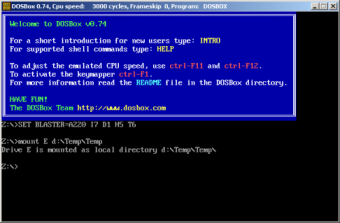 Как использовать dosbox