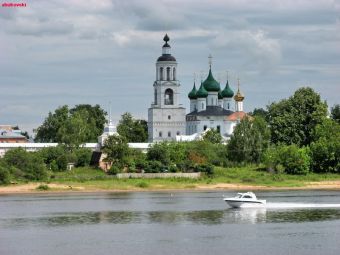 Большие города на волге