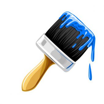 Как рисовать кистями