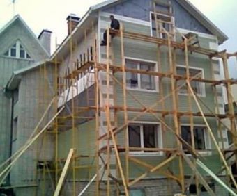 Как штукатурить фасад