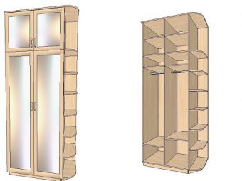 Как нарисовать шкаф в sketchup